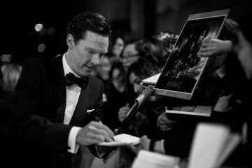 Red carpet photography at the EE British Academy Film Awards in 2015
