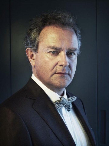 Hugh Bonneville photographed for "Drama Ties", a photographic essay printed in the 2011 Television Awards programme. 