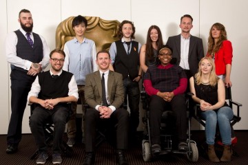 Group shot of the 2014 BAFTA scholarship recipients