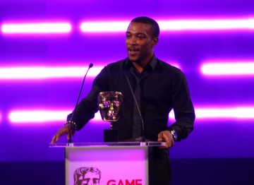 Ashley Walters, recently seen in TV's Top Boy and Inside Men, presents the BAFTA for Artistic Achievement