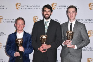 The team behind ‘Refugee' accept the Drama Award