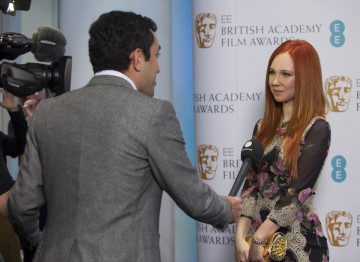 Nominee Juno Temple is pictured at BAFTA HQ as the Nominees are announced for the 2013 EE Rising Star Award