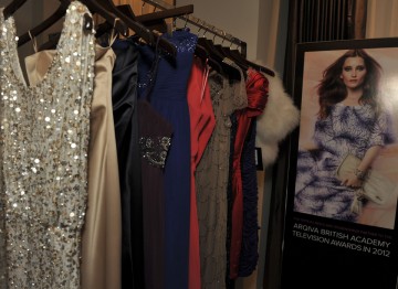 House of Fraser dresses at the Television Awards Style Suites
