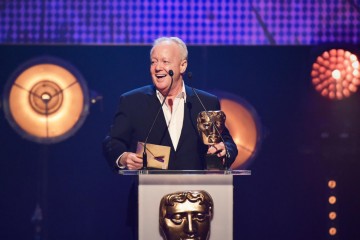 Keith Chegwin presents the BAFTA for Independent Production Company at the British Academy Children's Awards in 2015