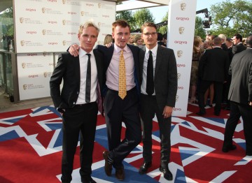 Jamie, Francis and Proudlock from E4's Made in Chelsea, which is nominated for the Reality and Constructed Factual BAFTA.