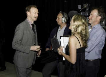 Writer of Sherlock, nominated for Drama Series and the YouTube Audience Award. (Pic: BAFTA/Alexandra Thompson)