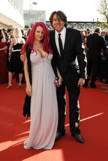 Jonathan Ross with wife, Jane Goldman on the red carpet at the British Academy Television Awards (BAFTA/ Richard Kendal).