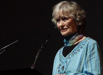 BAFTA-winning actress Virginia McKenna paid tribute to Wolf at the event.