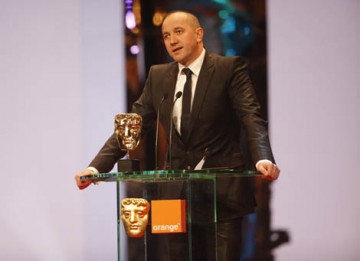 Philippe Claudel collected the BAFTA for Film Not in the English Language on behalf of himself and Yves Marmion for the French film I've Loved You So Long (BAFTA / Marc Hoberman).