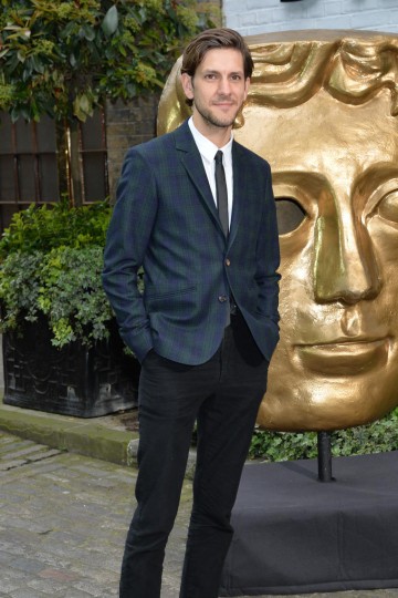The Wrong Mans star Mathew Baynton, nominee in the Writer: Comedy category, at The Brewery in London