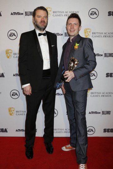 The BAFTA for Game Innovation was presented by game writer Chet Faliszek to the creators of The Vanishing of Ethan Carter.