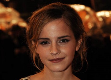 Harry Potter star Emma Watson presented the award for Best Visual Effects. (BAFTA/ Richard Kendal.)