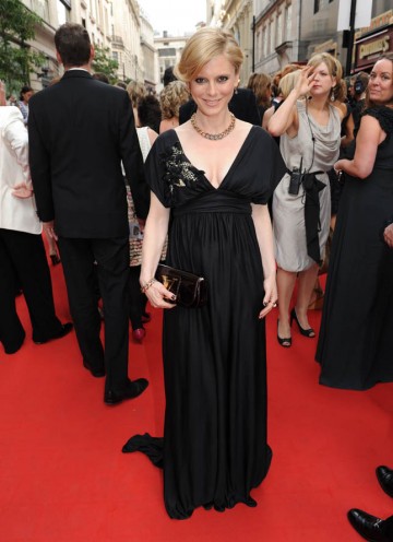 Actress Emilia Fox arrives to present the Supporting Actor BAFTA (BAFTA/Richard Kendal).