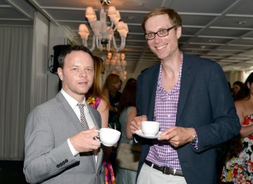 Writer/ Producer Noah Hawley and writer/ actor Stephen Merchant