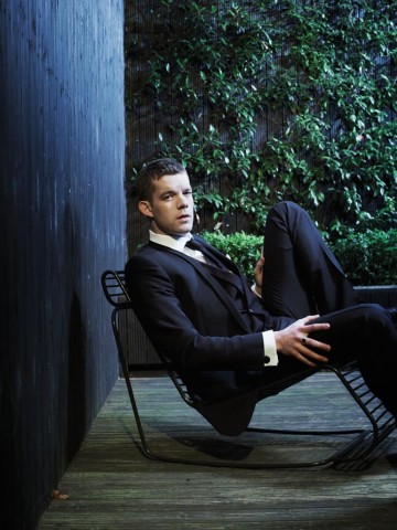 Russell Tovey photographed for "Drama Ties", a photographic essay printed in the 2011 Television Awards programme. 