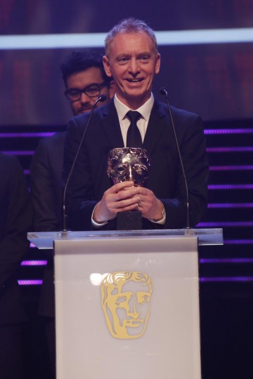 CITV Share A Story 2013 collects the BAFTA for Short Form at the British Academy Children's Awards in 2014