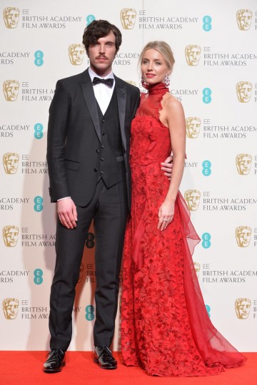 Presenters of the Make up & Hair award: Annabelle Wallis and Tom Hughes