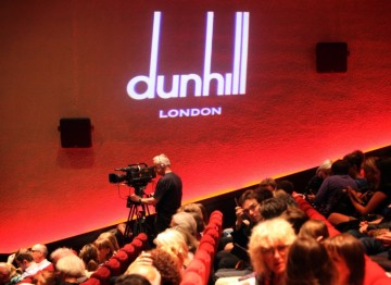 The Life In Pictures series is sponsored by luxury menswear brand, Dunhill. The audience wait for the event to start in BAFTA's Princess Anne Theatre. (Picture: BAFTA/ J.Simmonds)
