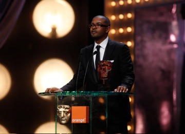 Noel Clarke introduces the Orange Rising Star Award, voted for entirely by the British public (BAFTA/Brian Ritchie).