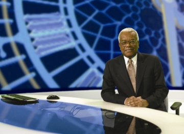 Sir Trevor has anchored every ITN News programme, from News at One, News at 5.40, News at 6.30 to the flagship and BAFTA Award-winning News at Ten. (Pic: ITV)