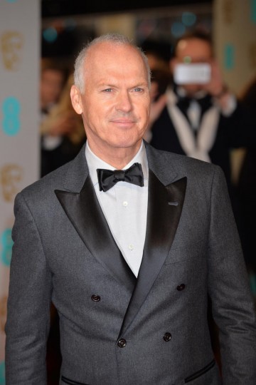 Michael Keaton arrives on the red carpet