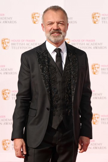 Graham Norton arrives to host this year's ceremony