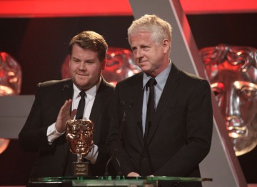 James Corden and Richard Curtis introduce the recipient of this year's Special Award.