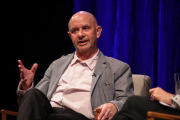 Nick Hornby on stage at his BAFTA and BFI Screenwriters' Lecture held at BAFTA 195 Piccadilly