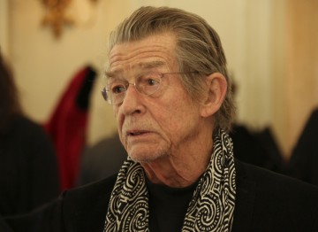 Actor John Hurt attended the event.