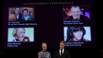 Amanda Abbingdon and Freddie Fox announce the nominations for the Entertainment Performance Category