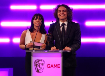 Hollyoaks co-stars Jess Fox and Ashley Margolis announce the student winners of the BAFTA Ones To Watch award in association with Dare To Be Digital.