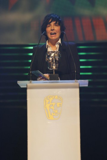 Sharleen Spiteri presents the BAFTA for Pre-School Live Action at the British Academy Children's Awards in 2014