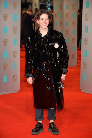 Mica Levi arrives on the red carpet