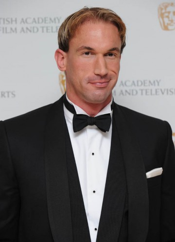 Dr Christian Jessen of Embarrassing Bodies fame poses for the cameras before presenting the Titles Award. 