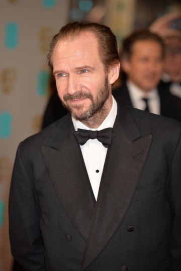 Ralph Fiennes looks sharp as he takes to the red carpet