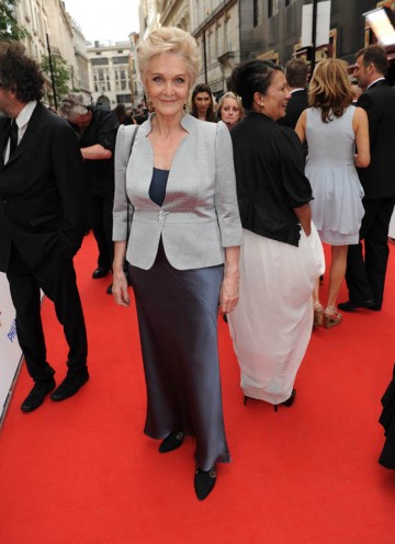 Two time BAFTA nominee Sheila Hancock arrives on the red carpet (BAFTA/Richard Kendal).