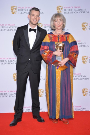The BAFTA for Supporting Actress in 2015 was presented by Russell Tovey to Gemma Jones for her performance in Marvellous.