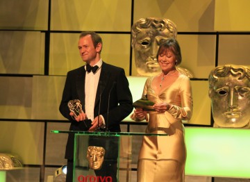 Alexander Armstrong and Jenny Agutter announce the winner for Mini Series.