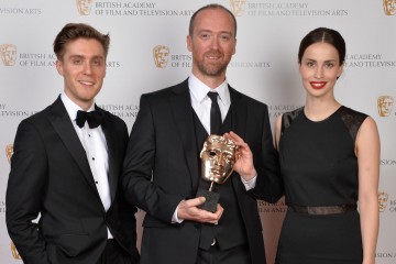 The BAFTA for Editing Factual was awarded to Jake Martin for Grayson Perry: Who Are You?, and presented by Poldark's Heida Reed and Jack Farthing