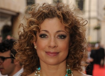 Alex Kingston is famous for her thick curls, at last year's Television Awards stylists kept it natural and luscious. 