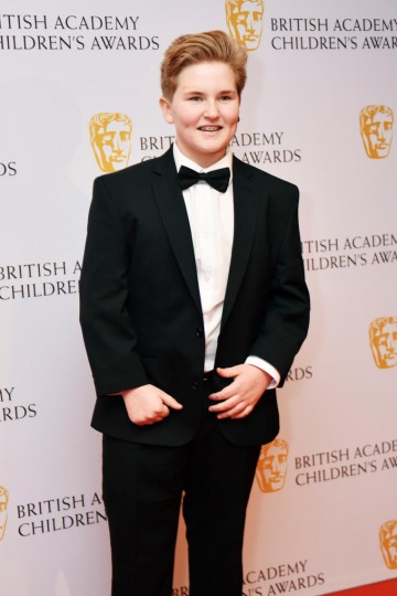 Leo Waddell at the BAFTA Children's Awards 2015 at the Roundhouse on 22 November 2015