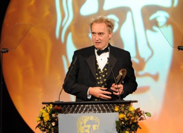 David Higgs collects the Photography & Lighting Fiction BAFTA for Red Riding 1983. 