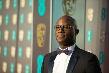 Barry Jenkins on the red carpet