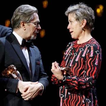 Leading Actor and Actress winners Gary Oldman and Frances McDormand