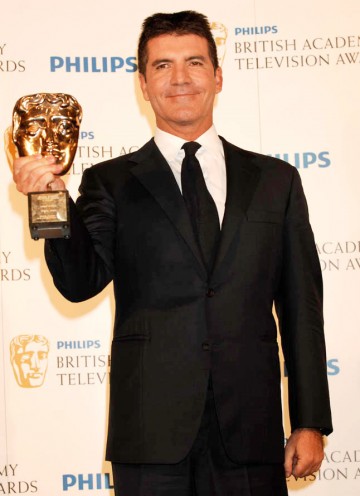 Simon Cowell wins the Special Award BAFTA (BAFTA/Richard Kendal).