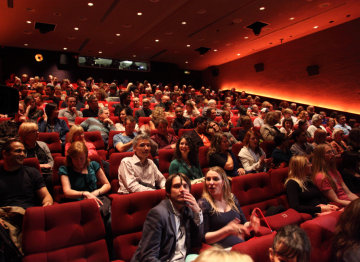 The audience wait for the event to start in BAFTA's Princess Anne Theatre. (Picture: BAFTA / J. Simonds)