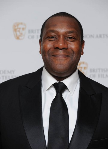 Comedian Lenny Henry arrives at the British Academy Television Craft Awards to present the BAFTA for Writer.