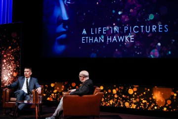 Ethan Hawke at his Life in Pictures event