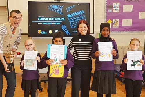 Event: BAFTA Kids & Place 2Be at Ark Kings Academy Primary, Kings Norton, BirminghamDate: Tuesday 1 October 2019Venue: Ark Kings Academy Primary, Kings Norton, BirminghamHosts: Lindsey Russell and Ben Shires-