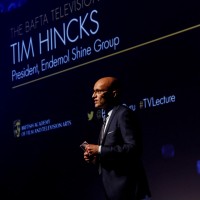 Tim Hincks delivers his lecture at BAFTA 195 Piccadilly